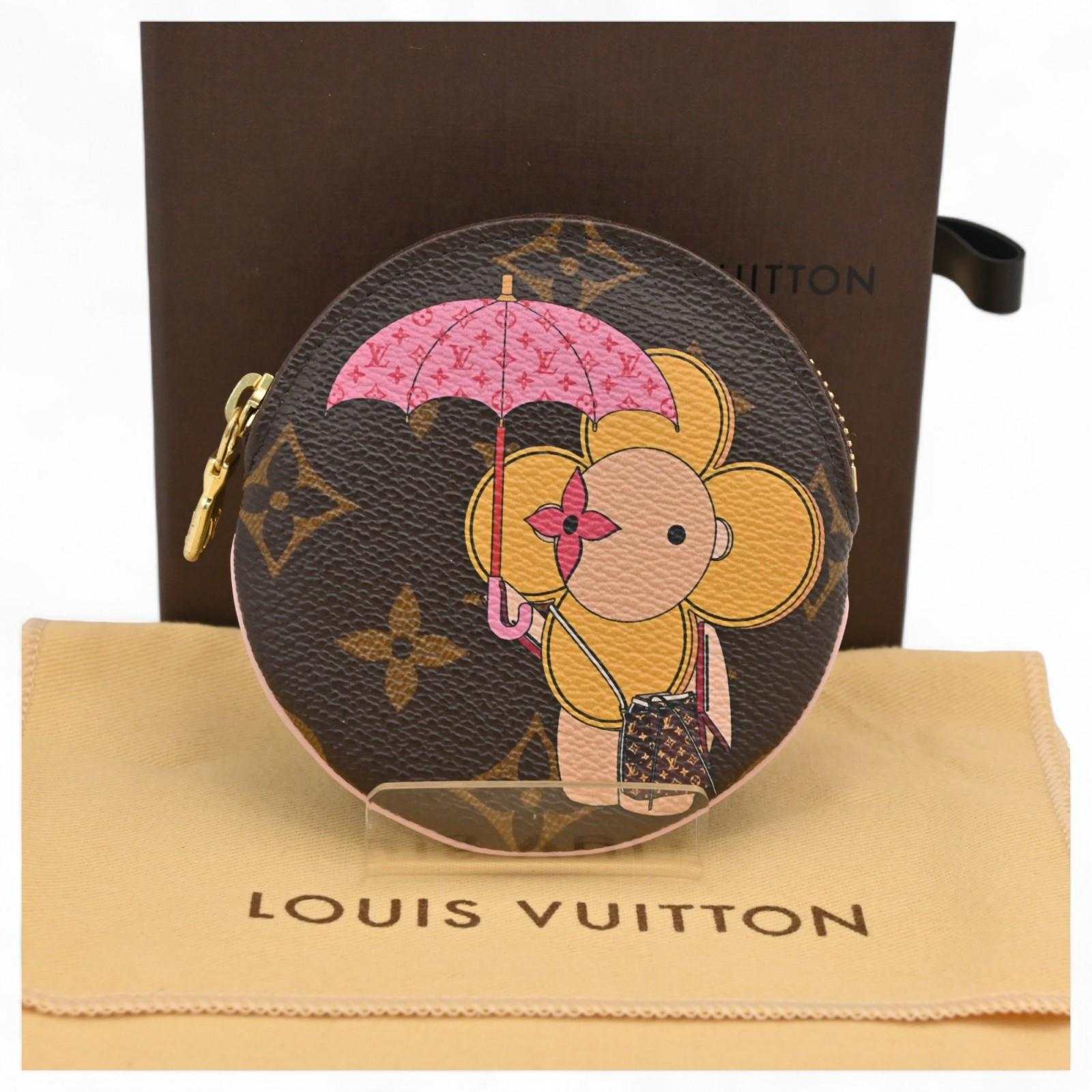 

Auth Louis Vuitton Porte Monnaie Ron Vivienne Coin Case lv7842hu