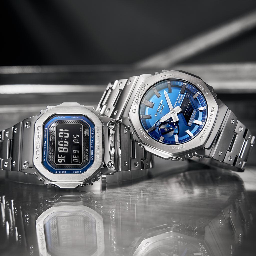 CASIO Unisex Full Metal Series Blue Watch GM-B2100AD-2APR