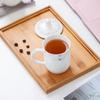 Bo Yi Duo Ceramic Office & Conference Cups - 10-Piece Set, 350ml