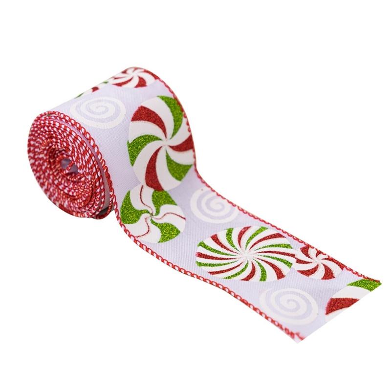 Panglici Eficiente pentru Meșteșuguri de Crăciun Panglici Colorate pentru Sărbători de Crăciun pentru Împachetarea Cadourilor și Decorare