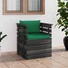 Day and Night - Day and Night Garden Armchair with Pine Wood Cushions