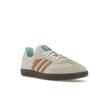 Adidas Samba OG Clay Strata Sneakers Unisex Kremowe Kryształowo-Białe Gumowe-5 ID2047