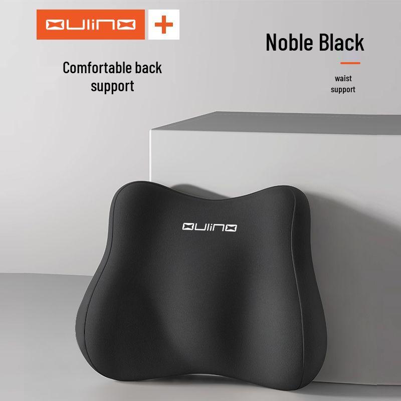 Ergonomický bederní podpůrný polštář pro kancelářskou židli a auto