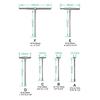 T-Bore Hole Gauge Plated Square for Head Telescopic Gauge Micrometer Measuring T
