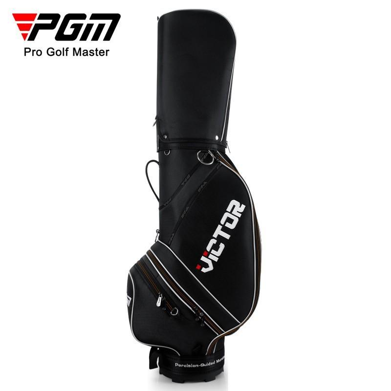 Mens Golf Stand Bag Nylon Waterproof-Resistant Club Carrier With Ball Compartment Outdoor Sports