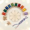 Bracelet Set: Braiding Board, Disc, Frame, Numbered Plate, Tool