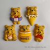 Winnie the Pooh Resin Accessories for DIY: Phone Case, Headwear, Hair Clips, Storage Box, Stickers