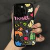 Acrylic Phone Case for iPhone 11 12 13 14 Pro 12 14 16 Pro Max for Samsung A16 A36 A56 S24 FE High-quality Painted Anti-fall Mobile Phone Case