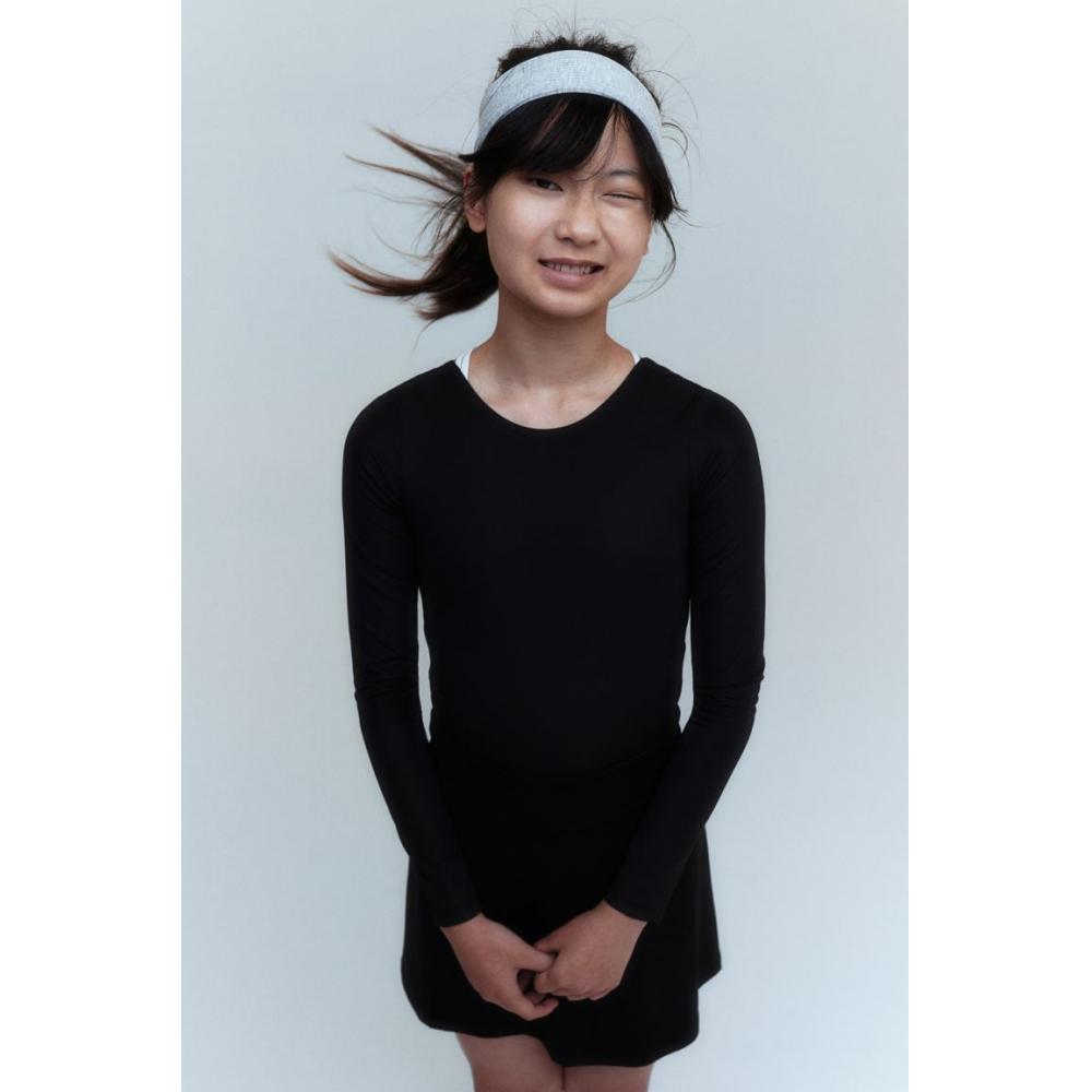 

H M dryMove Tennis Skirt Black