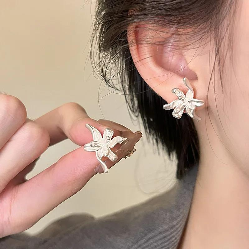 Fashion Zircon Butterfly Korean Ear Cuff Simple Elegant Versatile New Model  for Women Girl Accessories Minimalist Style