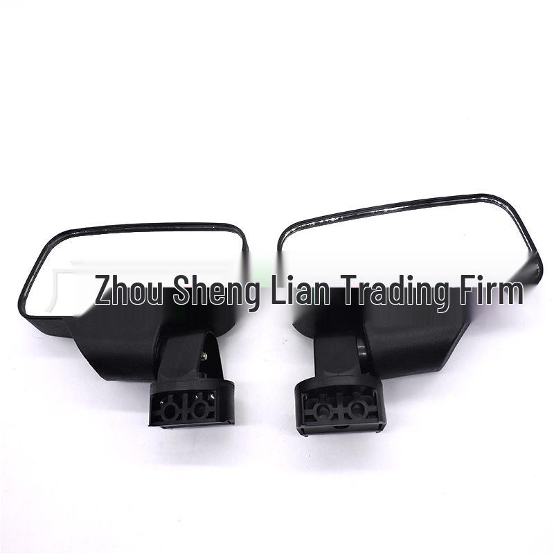 UTV Rearview Side Mirrors for 2 Inch Roll Cage on Dune Buggy, Quad, and ATV