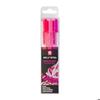 Sakura Gelly Roll Gel Pens - Moonlight Fluorescent - Red, Pink, Rose - Wallet of 3