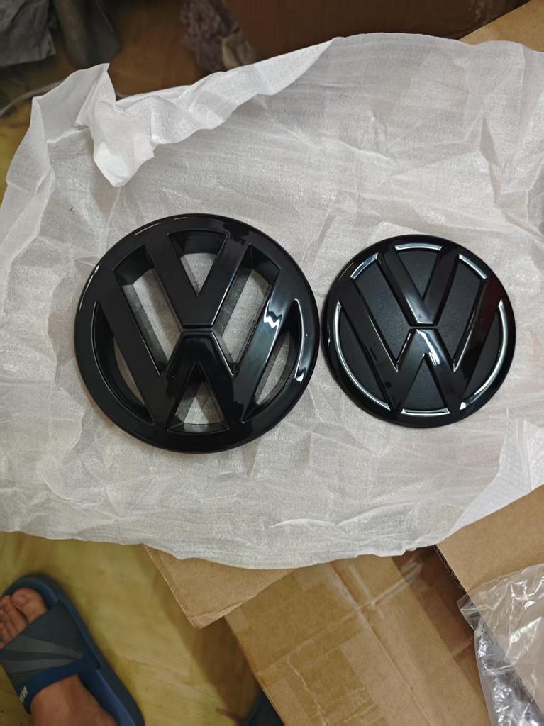 BRK1 For VW Volkswagen Jetta MK5 Golf 2pcs Front and Rear Replacement Emblem Logo for VW Golf 5 Golf5 GTI GT MK5 2003-2008
