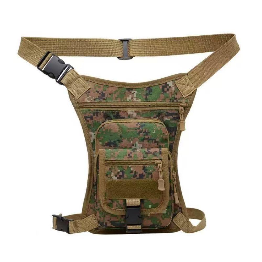 

Adjustable Hiking Waist Pack Large Capacity Bike Cycling Bag Outdoor Drop Leg Bag Riding Style 2