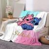 1pc Stitch Printing Blanket - Soft, All-Season Throw for Office Blanket, Car, Travel