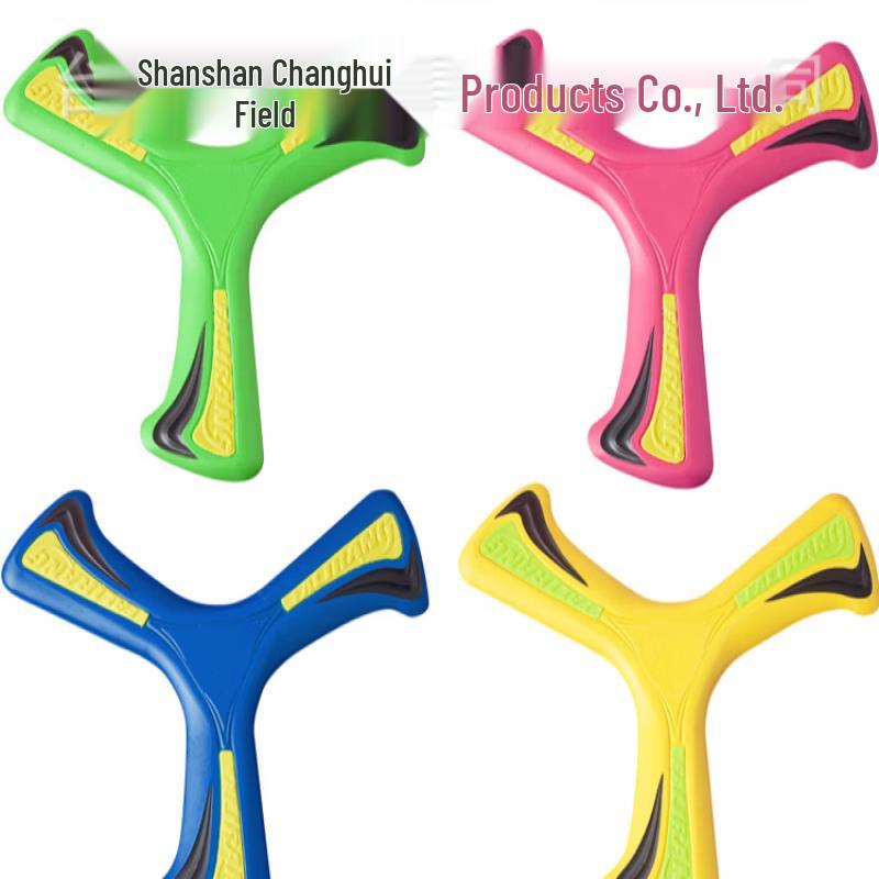 Kids' Outdoor Hand-Thrown Boomerang Toy (2-Pack)