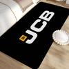 Excavator J-JCB Logo Floor Mat Retro Multiple Choice Living Room Kitchen Rug Non-Slip Modern Home Decor