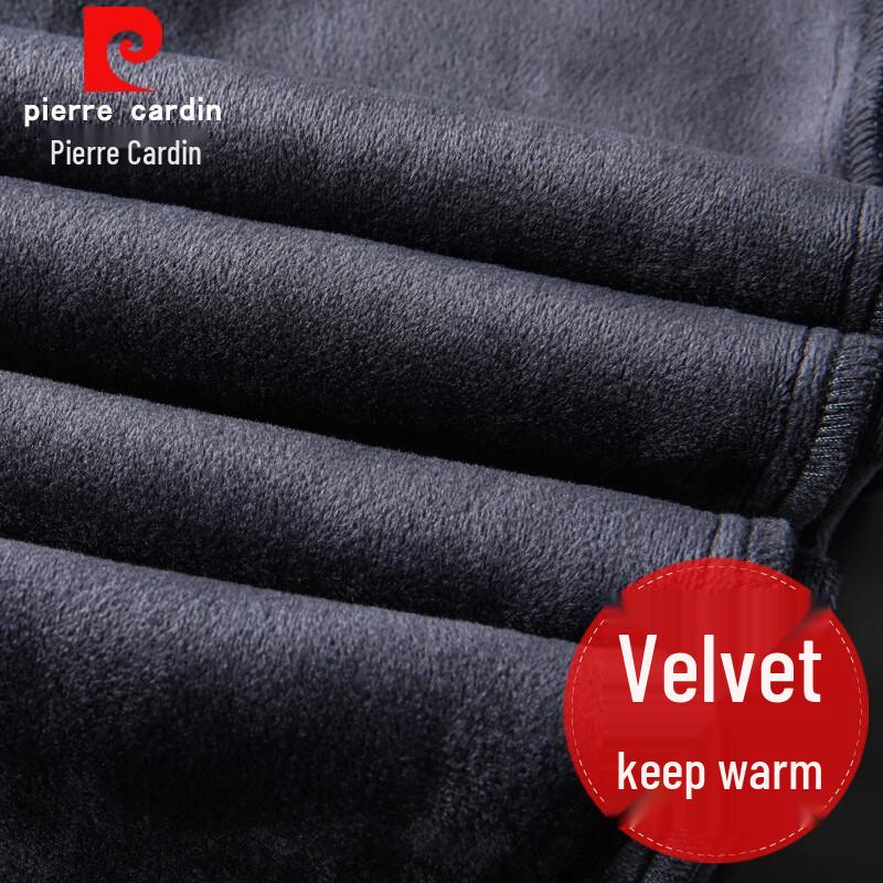 Pierre Cardin Men's Fleece-Lined Straight Fit Denim Jeans