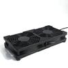 Silent Dual-Fan Optical Modem Router Chassis with USB Multifunctional Cooling