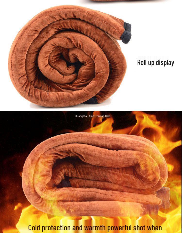 Men's Winter Warm Set: Cotton-Padded Jacket and Pants for Seniors – Fleece-Lined, Camel Down, Ideal for Dad or Grandpa.