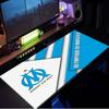 Stars Guide Olympique Marseille mouse pad, rubber base, esports desk mat, mouse pad for gamers and office use, gaming desk , easy to clean mat