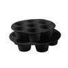 Silicone Cakes Molds, 3 Pack Silicone Muffin Pans For Fryer, Non Stick 7 Cups Fryer Muffin Pan For Baking Egg , Cupcake, Tarts, Bread