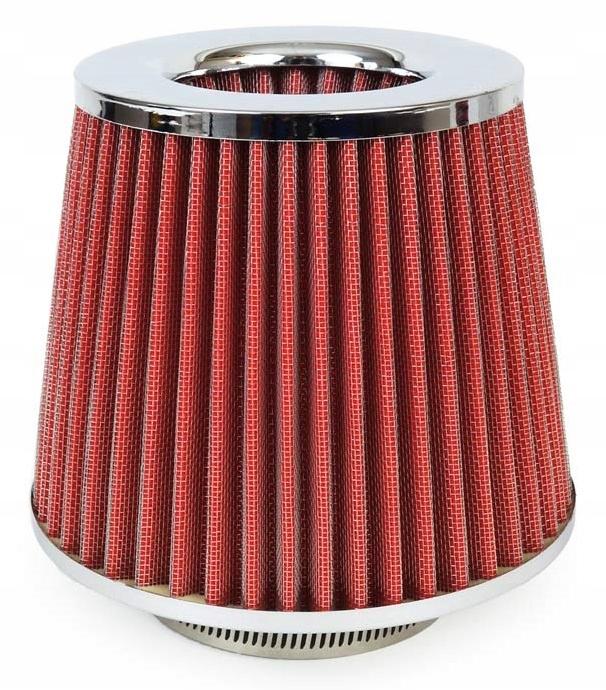 Sport Air Filter Cone Chrome+3Adapters