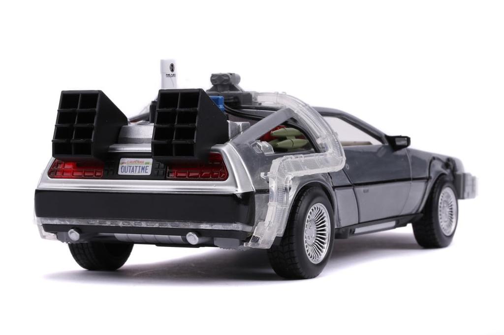 Kyosho Jada Toys Hollywood Rides Series Scale Back To the Future II Time Machine Finished Model JADA31468 1/24 (DeLorean)