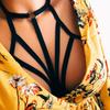 Damen Bustier Sexy Body Bandage Bustier Dessous Tops Bralette
