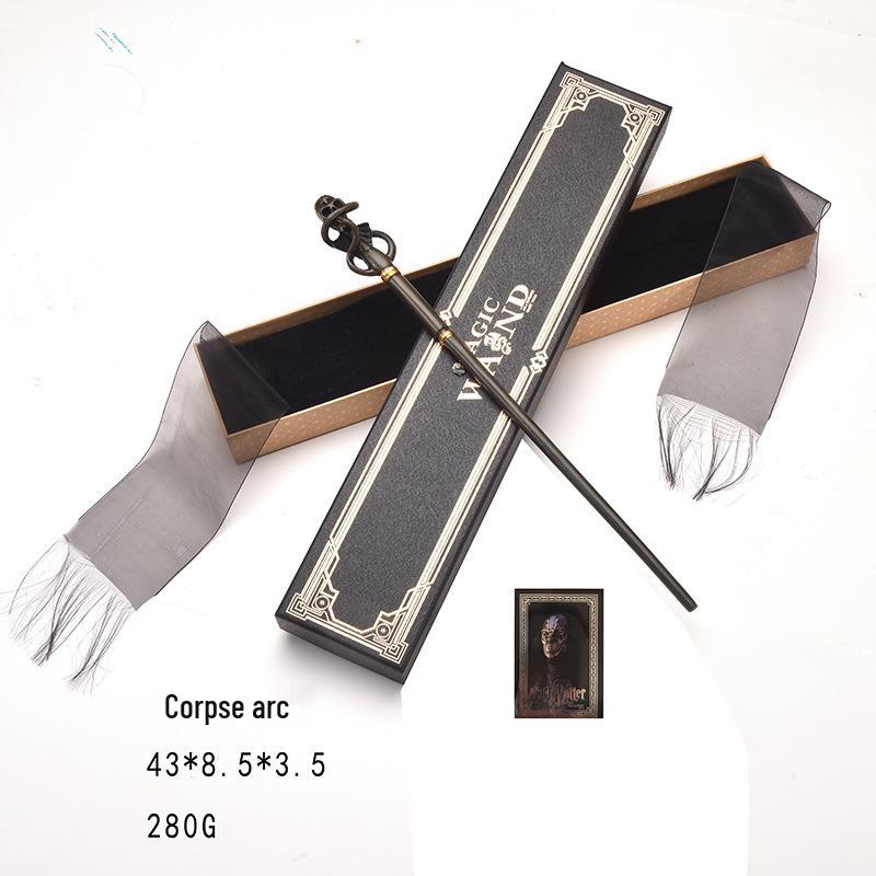 Exquisite Harry Potter Magic Wands: Hermione, Harry, Stainless Steel Core, Gift Box Included