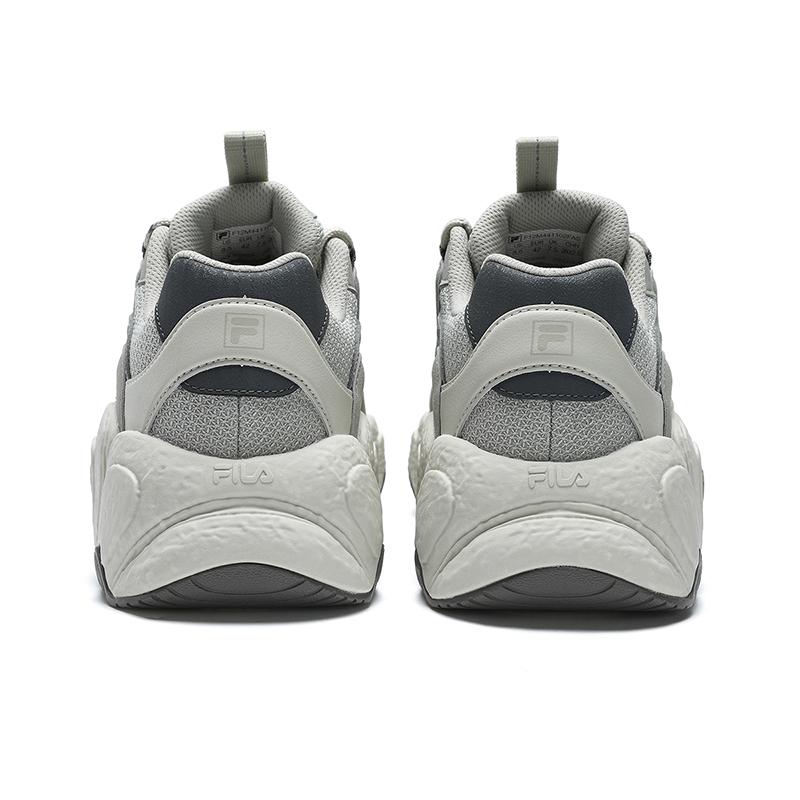 Fila Croissant Comfortable Versatile Low-Top Running Shoes Men Sneaker Gray-Green F12M441102FAS