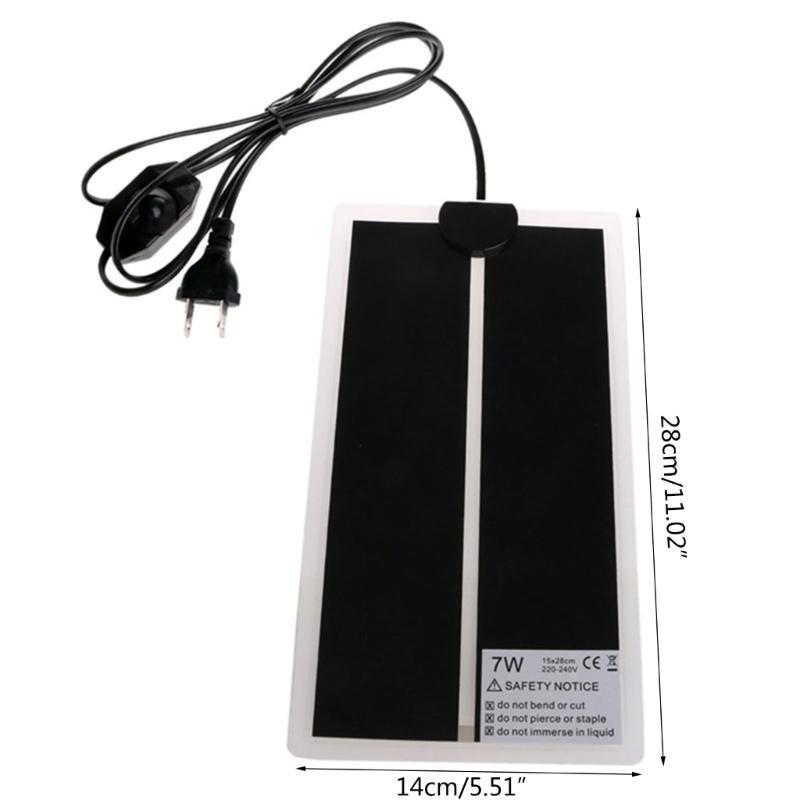 Reptiles Heating Pad Hermit Heater Mat Amphibians Heating Mat for Reptiles