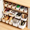 High Quality3pcs Plastic Multi-Functional Storage Box Set, Curved Design Suitable for Home Organization, Perfect for Cleaning Products and Household