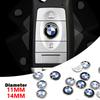 11/14mm Hliníková Samolepka s Logem na Klíč od Auta Auto Ovládací Klíč Logo Příslušenství Pro BMW 50. M Performance E46 E90 E49 F30 F80 F20 E90