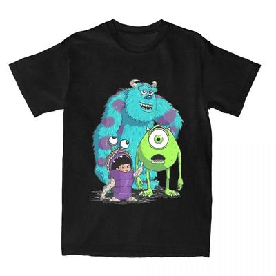 Monsters Inc University Sullivan Boo T-Shirt Men Women Vintage Cotton Tee Shirt Short Sleeve T Shirts New Arrival Clothing#Color(1)