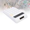 Solar Calculator 12 Digits Large Display Responsive Mechanical Buttons Cute Basic Standard Calculator for   Study