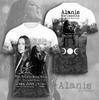 Alanis Morissette The Triple Moon Tour T-Shirt 3D Taglia Completa PP2898