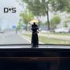Car Dashboard Ornament Figure Sculpture Waterproof Easy To Clean Dollhouse Statue Office Desk Decoration