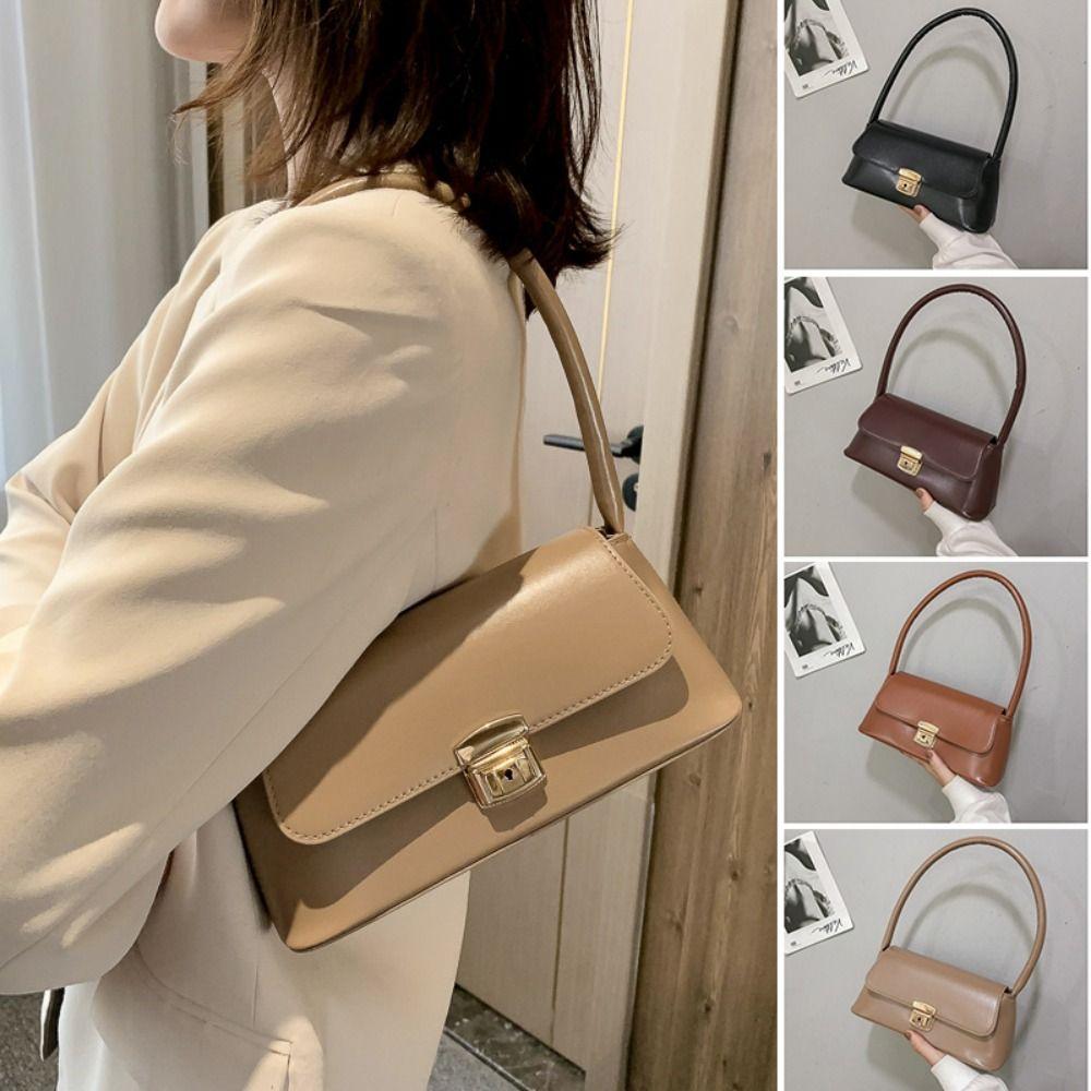 

Кошельки Подмышки Сумка Сплошной Цвет Женская Сумка Модный Дизайн Подмышки Сумка