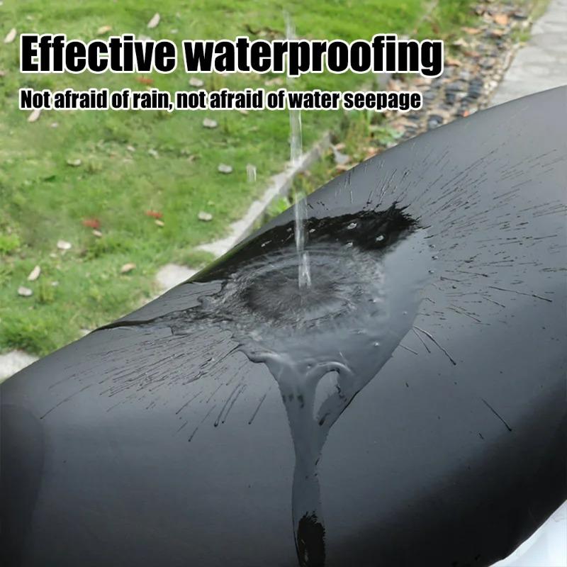 Motorcycle Seat Cushion Cover PU Leather Cushion Sunscreen Cover Waterproof Elastic Motorcycle Seat Accessories Protection