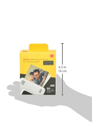 KODAK Instant Printer Paper Cartridge ICRG-350, 50-sheet pack, Square Type, for P300/C300 [Official Japanese Product]