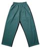 GAKKAI UNIONS One-Pleat Wide Sweat Mix Pants Dark Green/Black