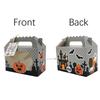 12PCS Halloween Party Trick or Treat Paper Goodie Candy Bags with Window, 4 Design Mix