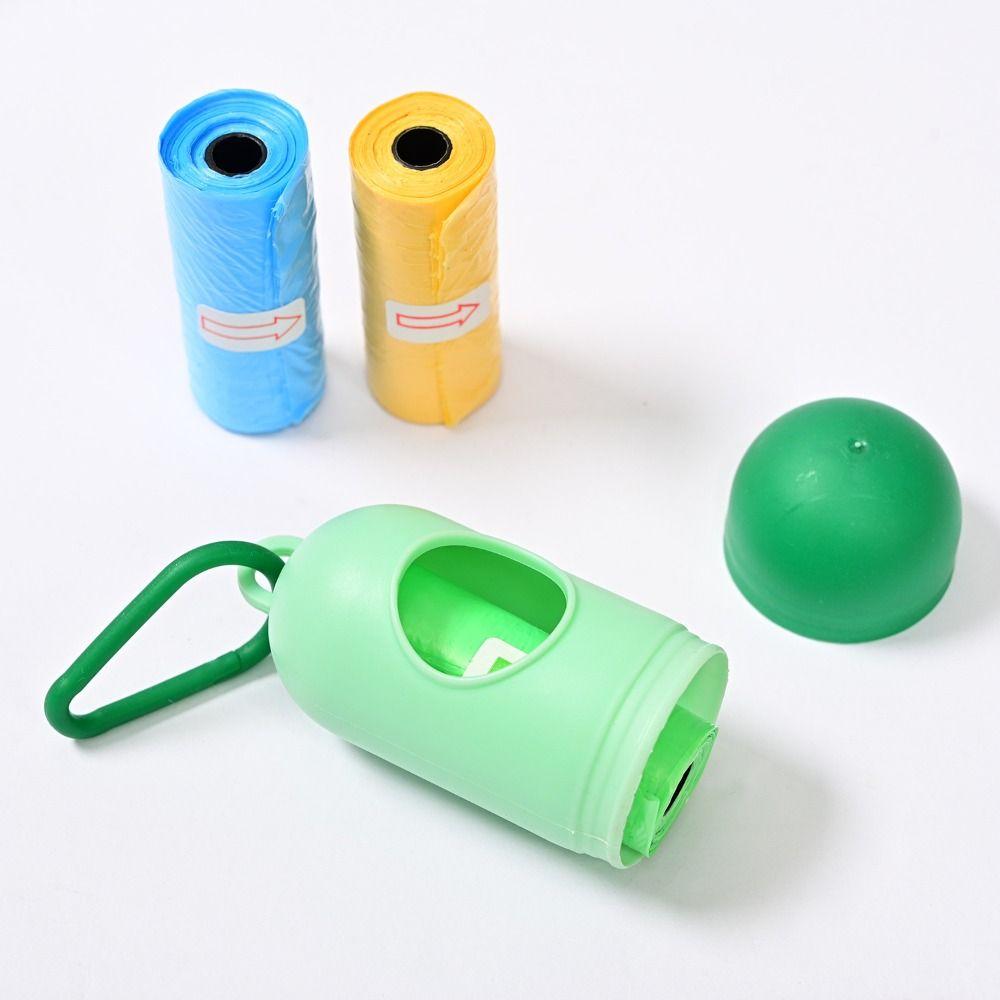 Travel Dog Poop Bags Dispenser Garbage Storag Box Pet Waste Bag Holder Trash Sack Case Carrier