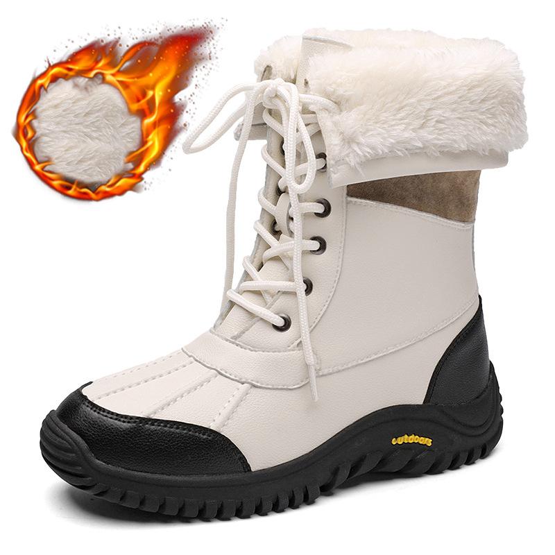 Snow Boots Women Waterproof Comfortable Ladies Rain Shoes Keep Warm Winter Boots Outdoor Ankle Boots