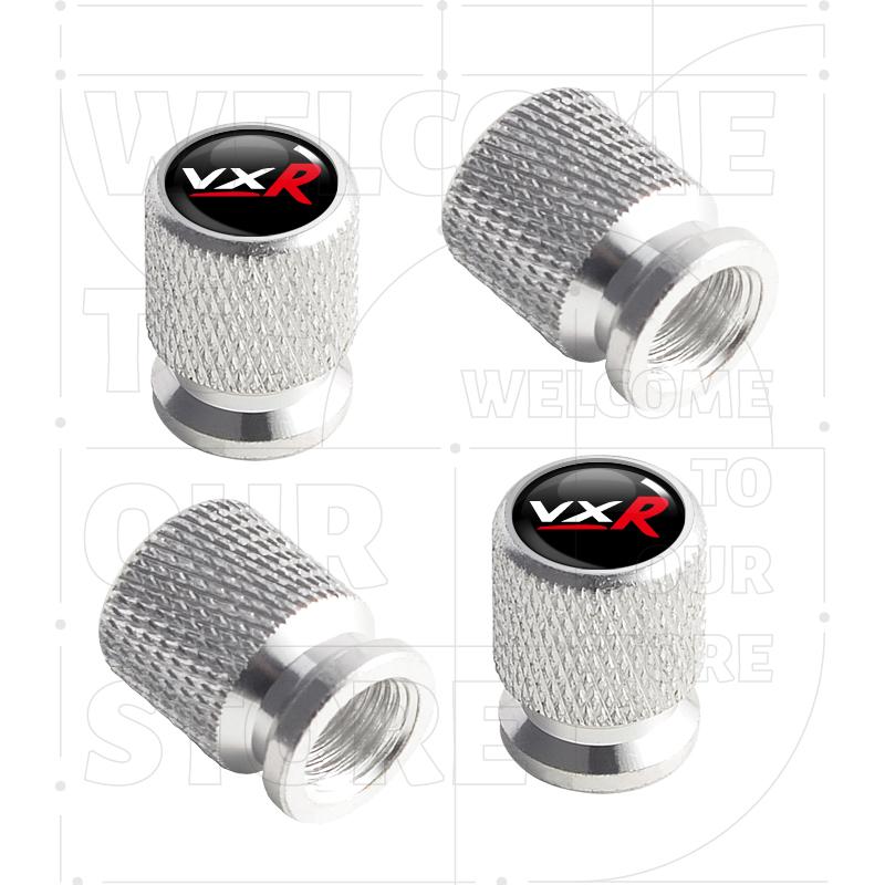For Vauxhall VXR Astra Adam Zafira Opel Vectra LOGO 4pcs Car Wheel Tire Valve Aluminum Caps Tyre Stem Covers Airdust Waterproof wn3