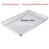 Commercial Rectangular Aluminum Baking Tray