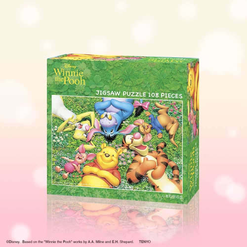 Tenyo 108 Piece Jigsaw Puzzle Disney Hill of Happiness (18.2x25.7cm)