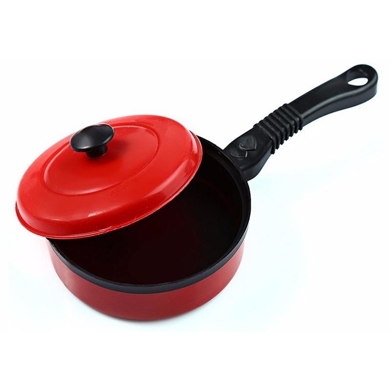 11PCS/Set Baby Kid Play Kitchen Utensils House Toy Cooking Pots Pans Food Dishes Cookware