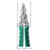 Inductive Wire Stripping Pliers Non-Slip Handle Industrial Grade Cutting Crimping Tool for Factory Electrical Assembly